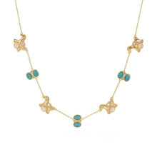 Load image into Gallery viewer, Original Pony Necklace with Turquoise