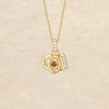 Load image into Gallery viewer, Original Chinese-style necklace: silver-plated gold choker