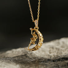 Load image into Gallery viewer, “Dance of the Moon” Original Design Sterling Silver Necklace
