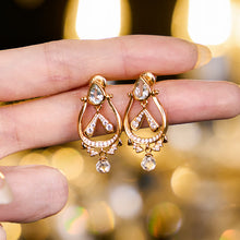 Load image into Gallery viewer, Original Design Rabbit Earrings, Silver with Gold Plating