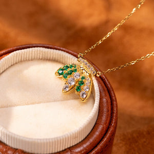 Original Design Banana Necklace, Silver with Gold Plating
