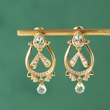 Load image into Gallery viewer, Original Design Rabbit Earrings, Silver with Gold Plating
