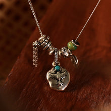 Load image into Gallery viewer, Original Urban Nomad-Style Moray Eagle Necklace, Sterling Silver