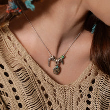 Load image into Gallery viewer, Original Urban Nomad-Style Moray Eagle Necklace, Sterling Silver
